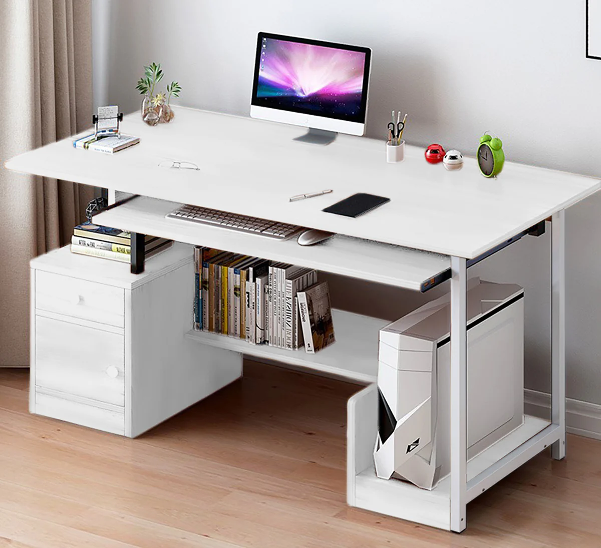 Modern Computer Office Desk Furniture Work Station 23004 - Image 3