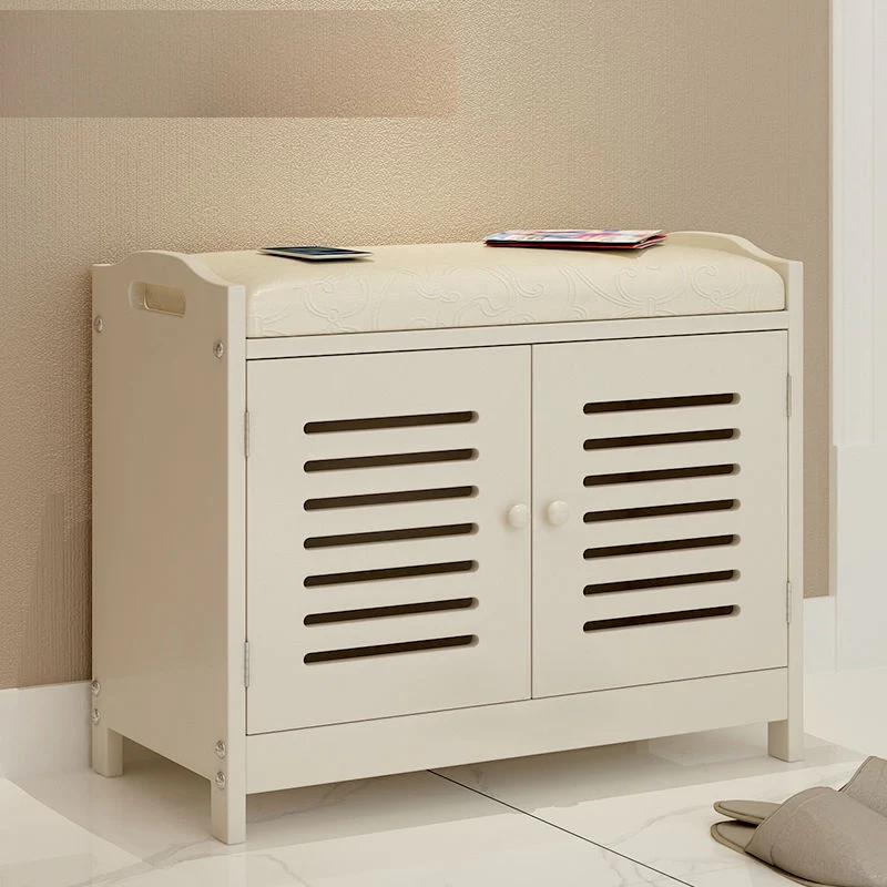 Shoe rack with Bench & Cushion 23007 - 80cm - Image 5