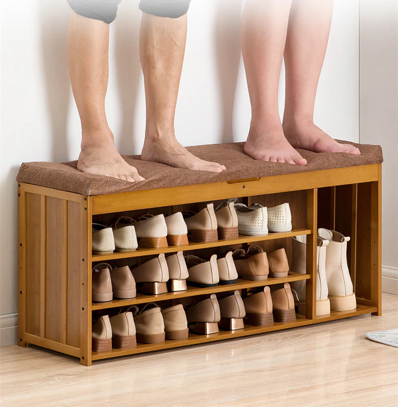 Modern Shoe Rack With Bench - 23012 - Image 7