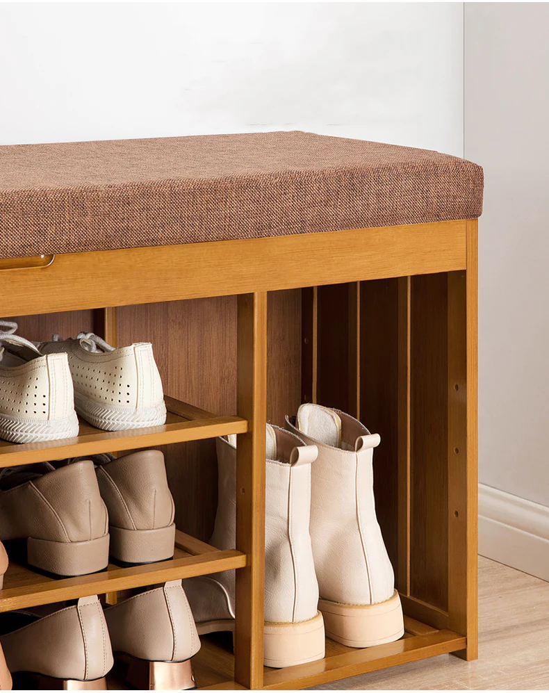 Modern Shoe Rack With Bench - 23012 - Image 8