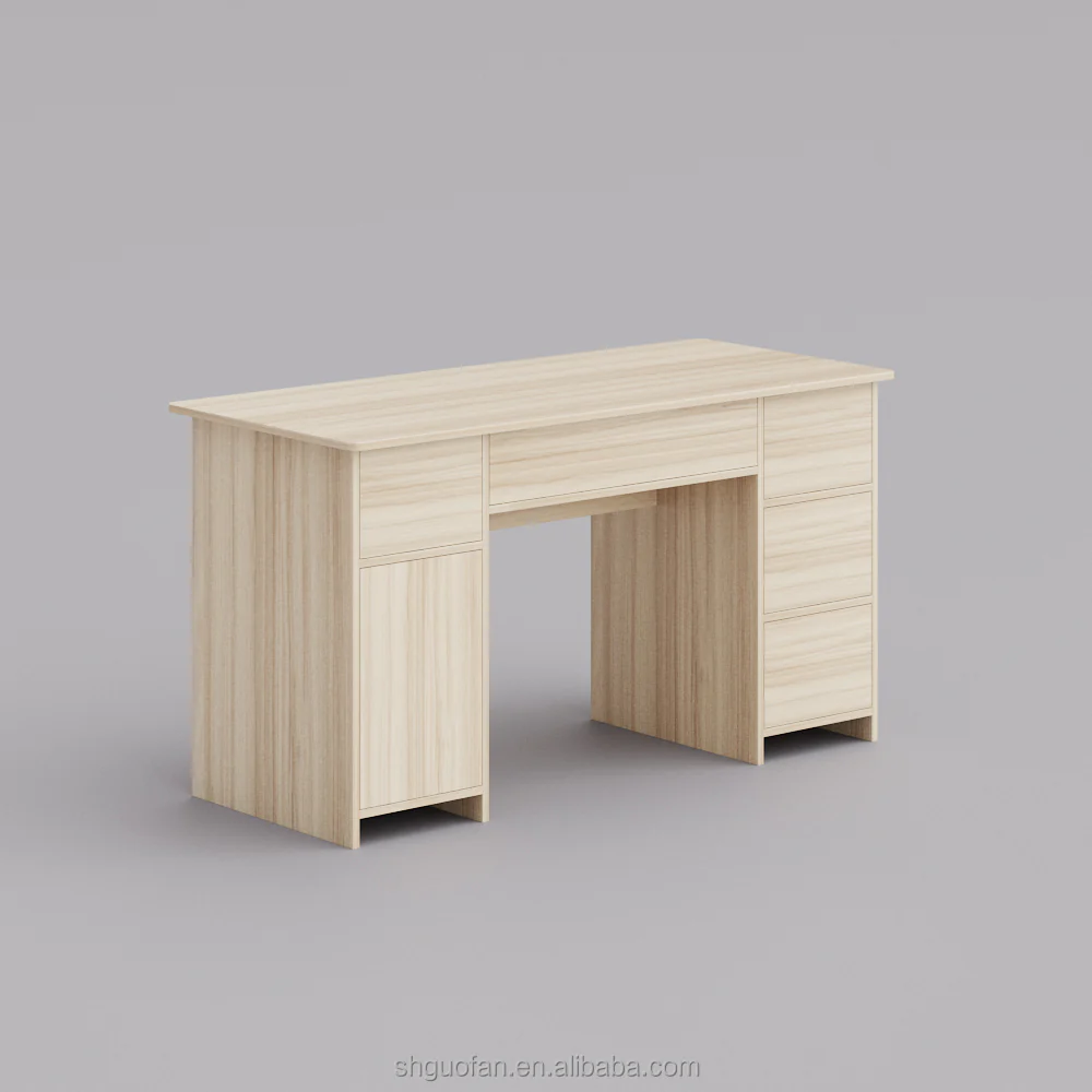 Computer  Office Desk Wooden Sleek Design 23019 - Image 4