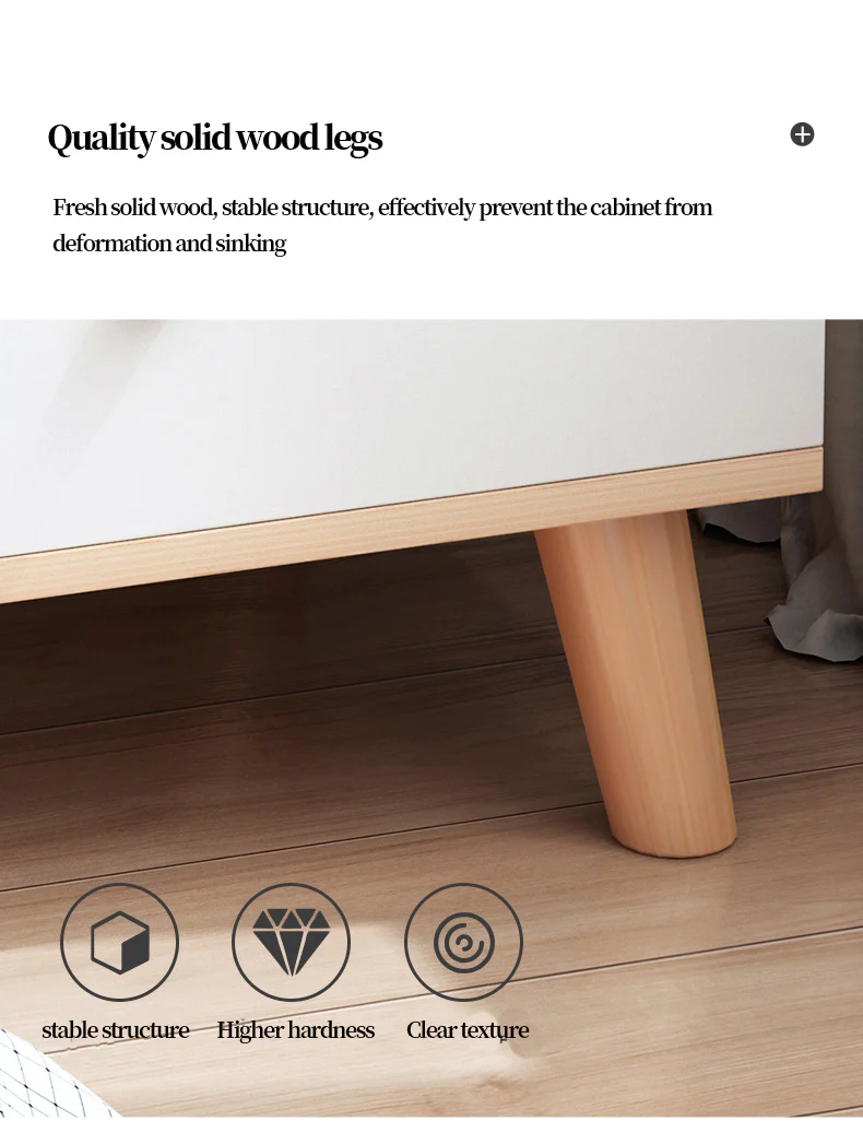 Bedside Table With Storage 23014 - Image 6