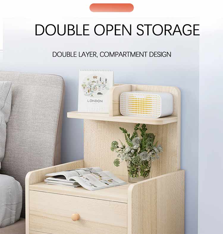 Bedside Table Storage for Bedroom - Image 11