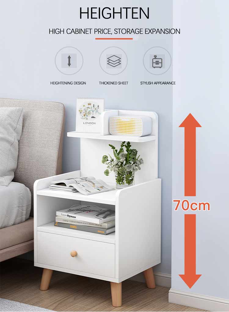 Bedside Table Storage for Bedroom - Image 7