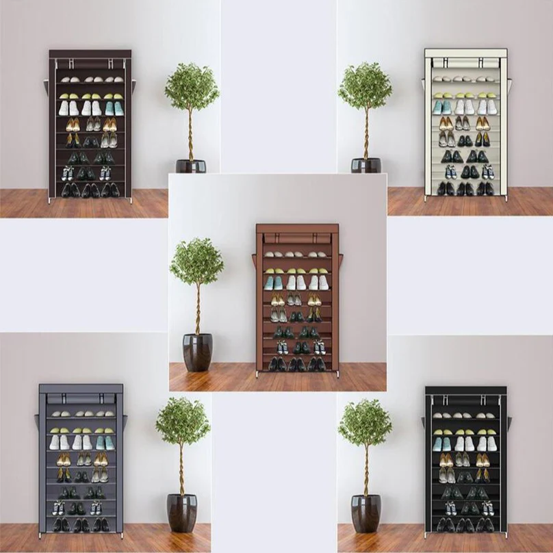 9-Layer Folding Shoe Rack Organiser 21024 - Image 3